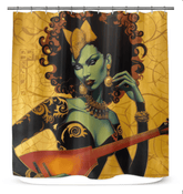 Harmonies Bring Peace Shower Curtain - Beyond T-shirts